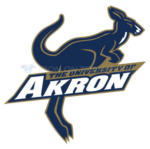 Akron Zips Logo T-shirts Iron On Transfers N3699